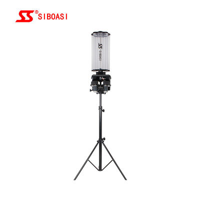 کیفیت  Badminton Shuttlecock Feeder Machine 180 Balls Capacity 33 Degrees Angle کارخانه