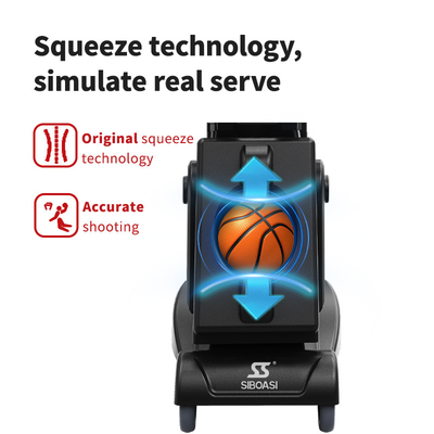 SIBOASI K2 Multiple Angle Trainer Smart APP &amp; Remote Control اتوماتیک بسکتبال تیراندازی پرتاب ماشین آموزش حرفه ای