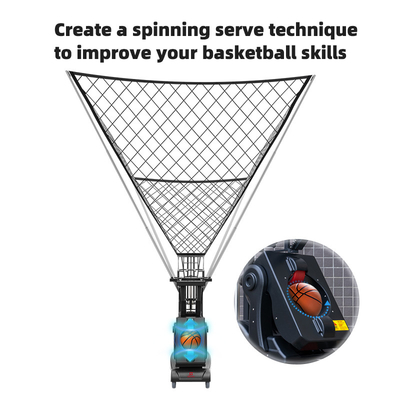 SIBOASI K3 Multiple Angle Trainer Smart APP &amp; Remote Control اتوماتیک بسکتبال تیراندازی پرتاب ماشین آموزش حرفه ای