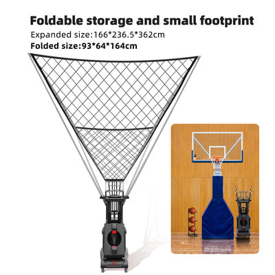 SIBOASI K3 Multiple Angle Trainer Smart APP &amp; Remote Control اتوماتیک بسکتبال تیراندازی پرتاب ماشین آموزش حرفه ای