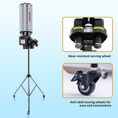 2025 SIBOASI B3 بدمینتون Shuttlecock Feeder Machine Smart Badminton Shooting Machine برای آموزش