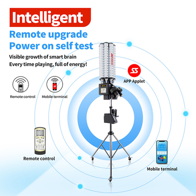 SIBOASI B7 بدمینتون Shuttlecock Feeder Machine Smart Badminton Shooting Machine برای آموزش