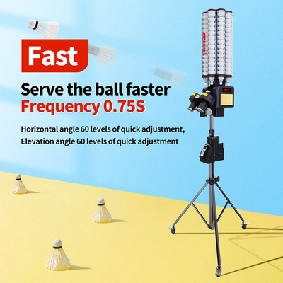 SIBOASI B7 بدمینتون Shuttlecock Feeder Machine Smart Badminton Shooting Machine برای آموزش