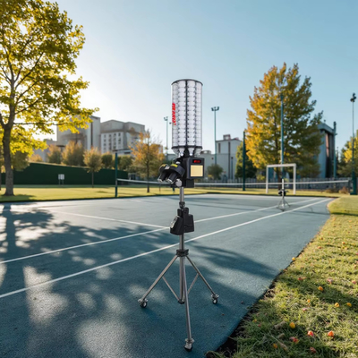 ماشین جدید SIBOASI B5 Badminton Shuttlecock Feeder Smart Badminton Shooting Machine برای آموزش