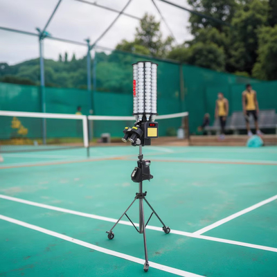 دستگاه چند منظوره SIBOASI B5 بدمینتون Shuttlecock Feeder Smart Badminton Shooting Machine برای آموزش