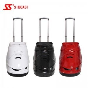 دستگاه تغذیه کننده تنیس S4015 با صفحه LCD صفحه تقسیم دو توپ