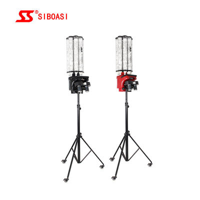 S3025 Shuttlecock Badminton Feeder Machine سطح مبتدی سرعت قابل تنظیم