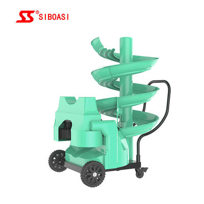 ظرفیت 15 توپ Siboasi Football Machine Launcher اصلاح عملکردهای افقی