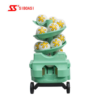 ظرفیت 15 توپ Siboasi Football Machine Launcher اصلاح عملکردهای افقی