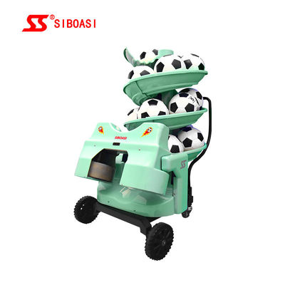 ظرفیت 15 توپ Siboasi Football Machine Launcher اصلاح عملکردهای افقی