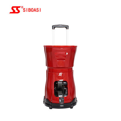 S2015 Tennis Ball Machine Server 150 Balls ظرفیت Topspin تنظیم شده است