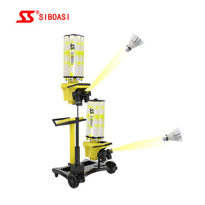 Siboasi Badminton Machine 360 ​​Balls ظرفیت کنترل هوشمند کامپیوتر