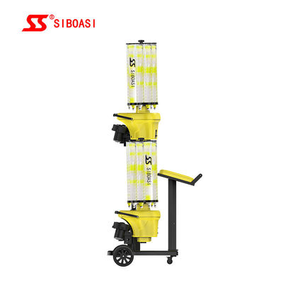 Siboasi Badminton Machine 360 ​​Balls ظرفیت کنترل هوشمند کامپیوتر