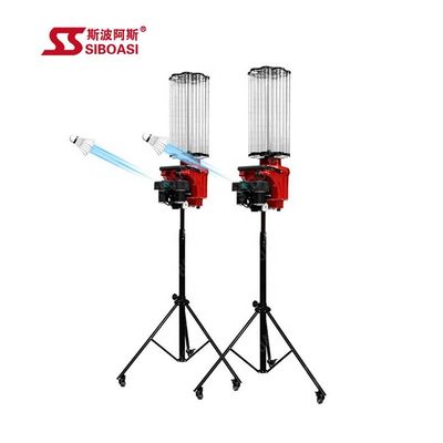 سیستم بالابر 0-70CM آموزش ماشین فیدر شاتلکاک Red Badminton